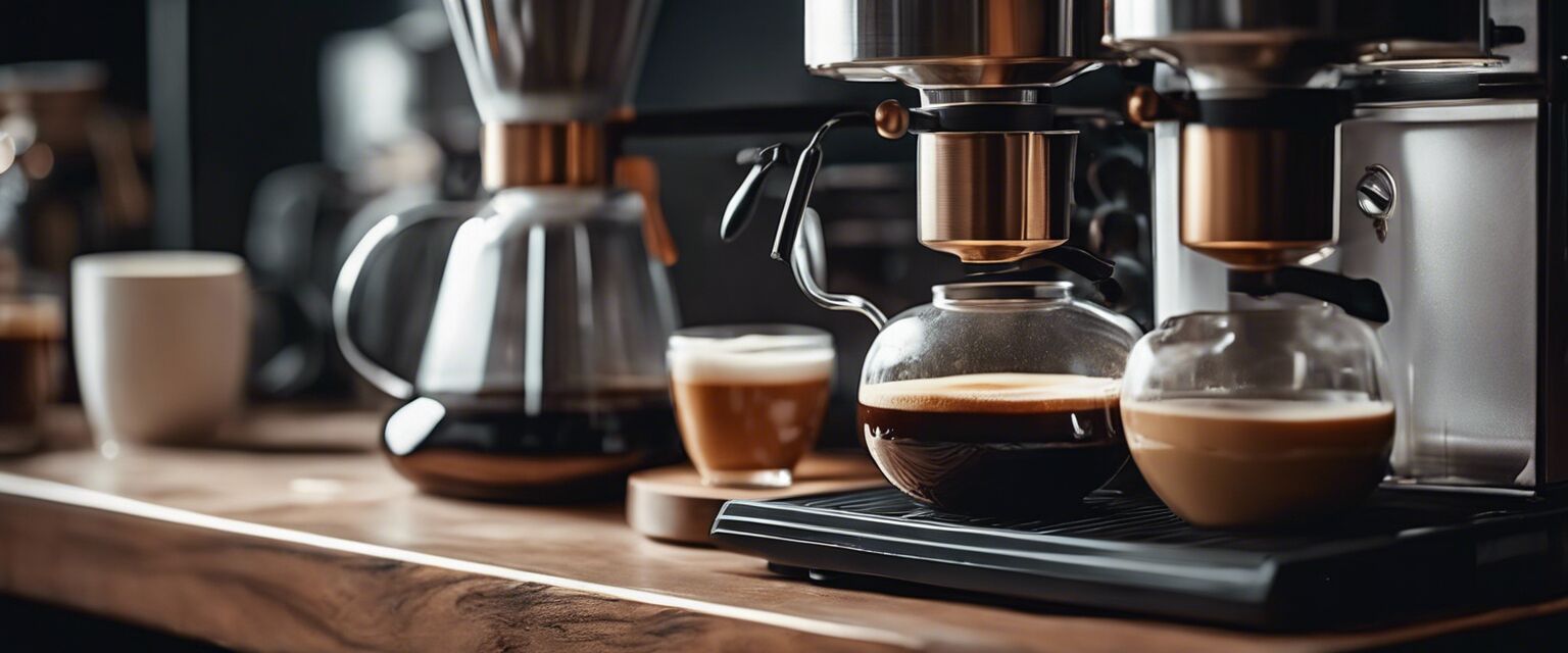 Different brewing methods for coffee