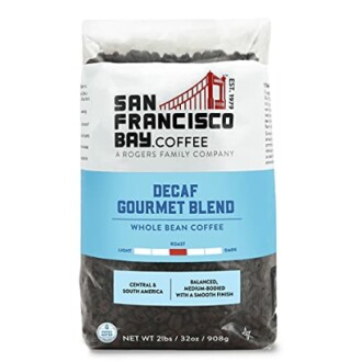 San Francisco Bay Whole Bean Coffee - DECAF Gourmet Blend